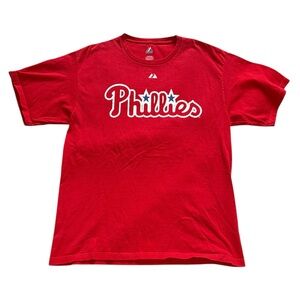 Philadelphia Phillies Chase Utley Shirt - Size Large